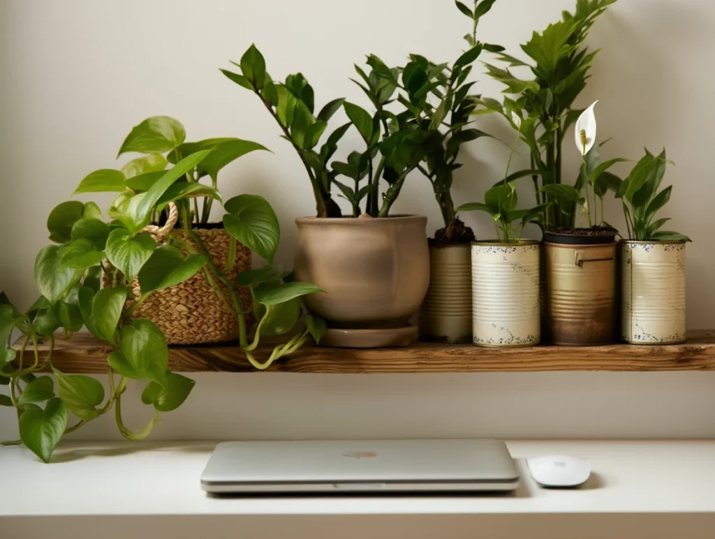 plantas que necesitan poca luz