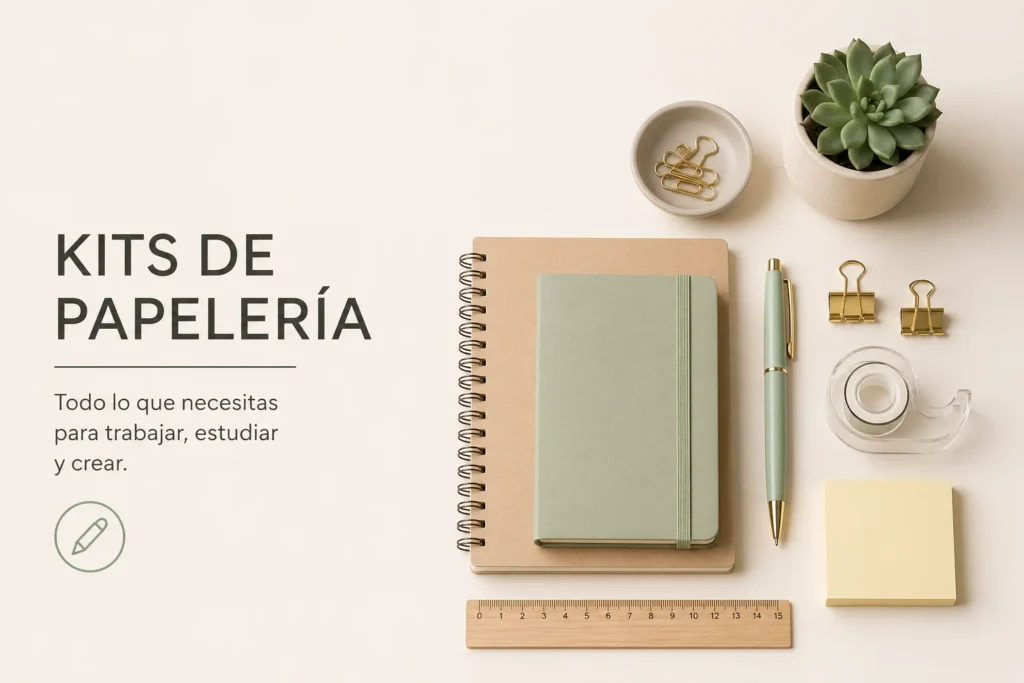 Top 10 kits de papelería para teletrabajo en 2026 (bonitos, prácticos y que SÍ vas a usar)