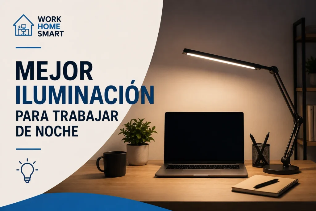 Mejor iluminación para trabajar de noche: Guía completa y comparativa 2026