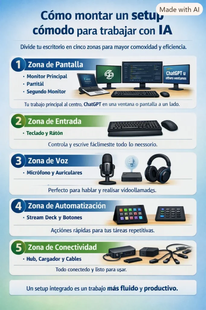 Cómo montar un setup cómodo para trabajar con IA