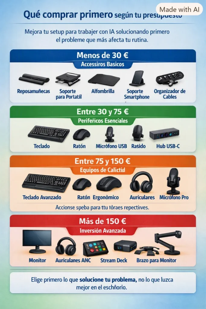 qué comprar primero según tu presupesto para usar chatGPT